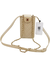 Bolsa Chanel Mini Quilted CC Metallic Gold + Belt - comprar online