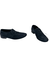 Mocassim Louis Vuitton Suede Logo Preto 39/40Br - MASCULINO na internet