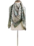 Lenço Pierre Balmain Stripe Floral Silk