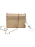 Bolsa Valentino Garavani Small Chain Pouch Metallic Rose Gold