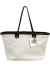 Bolsa Chanel Shopping Fever Tote Quilted Off White