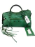 Bolsa Balenciaga Motocross City Bag Verde