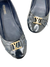 Sapatilha Louis Vuitton Oxford Ballerina Logo Patent Leather Preta 36Br na internet