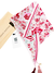 Lenço Louis Vuitton Carre Hook Estampado