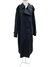 Trench Coat Burberry Preto e Xadrez Tam.G - comprar online