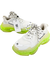 Tênis Balenciaga Triple S Clear Sole Logo Branco e Verde 34Br - comprar online
