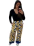 Calça Gucci Silk Horsebit Printed Tam.M - Brechó Closet de Luxo