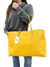 Bolsa Gucci Bright Diamante Yellow Large Tote