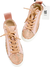 Tênis Chloé Lace Logos Rosa 37BR - comprar online