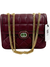 Bolsa Gucci Deco Small Quilted Logo Burgundy - comprar online