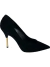 Scarpin Louis Vuitton Suede Metallic Heels Logo Preto 36Br na internet