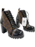 Bota Louis Vuitton Star Trail Ankle Boot Monograma e Preto 37Br na internet