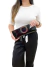 Clutch Salvatore Ferragamo Gancini Patent Leather Preta
