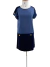 Vestido Burberry Blue Label Cotton Navy Blue Tam.P na internet