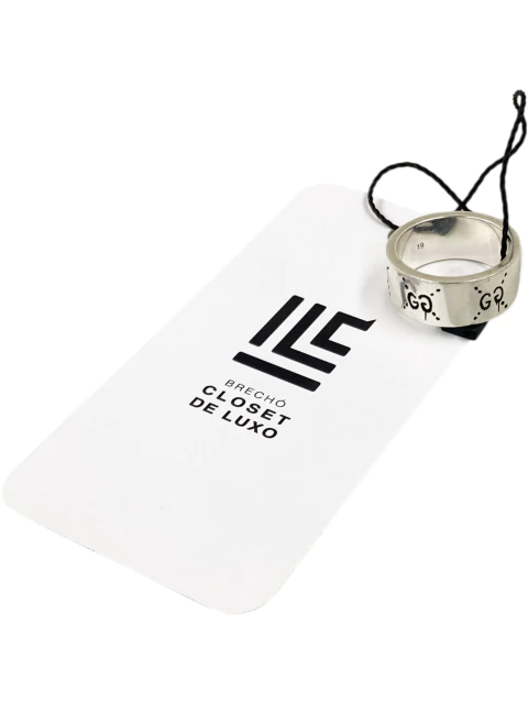 Anel Gucci GG Ghost Silver Tam.19