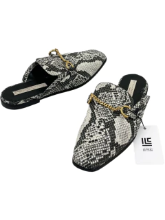 Mule Stella McCartney Snakeskin Embossed 38Br