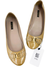 Sapatilha Louis Vuitton Oxford Ballerina Logo Patent Leather Bege 35/36Br - comprar online