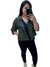 Jaqueta Burberry London Crop Jacket Verde Militar Tam.M - Brechó Closet de Luxo