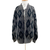 Cardigã Burberry's Vinatge Plaid Cinza Tam.G