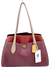 Bolsa Coach Lora Carryall Colorblock Vinho - comprar online