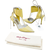 Scarpin Salvatore Ferragamo Strapped Vernice Baunilha 35/36Br