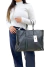 Bolsa Balenciaga Papier A4 Tote Preta
