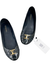 Sapatilha Louis Vuitton Oxford Ballerina Logo Patent Leather Preta 36Br