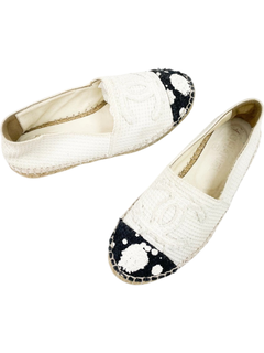 Espadrille Chanel Logo Bicolor 33BR - comprar online