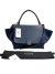 Bolsa Céline Trapeze Calfskin e Suede Navy Blue