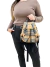 Mochila Burberry Mini Rucksack Check Xadrez