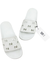Slide Gucci Openwork Rubber Monograma Branco 34/35Br - comprar online
