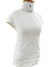 Blusa Chanel Hexagon Logo White Tam.P na internet