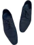 Sapato Louis Vuitton Petit Damier Ebene Navy Blue 40Br - MASCULINO - comprar online