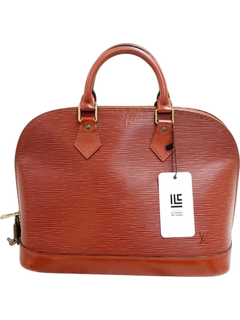 Bolsa Louis Vuitton Alma PM Epi Marrom - comprar online