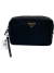 Clutch Prada Tessuto Nylon Logo Preta