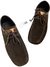 Sapato Louis Vuitton Suede Marrom 42Br