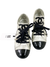 Tênis Chanel Upper Logo Metallic Silver 34Br na internet
