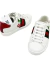 Tênis Gucci Ace Cherry Logo Web Branco 3435BR