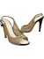 Slingback Chanel Logo Bege 36Br