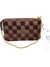 Bolsa Louis Vuitton Mini Pochette Pre-Fall 2013 Paillettes Ebene
