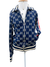 Jaqueta Gucci GG Monograma Azul Tam.M na internet