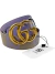 Cinto Gucci GG Marmont Lilac Monograma Tam.90