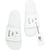 Slide Dolce&Gabbana Logo Rubber Pool Branco 39Br