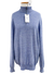 Blusa Salvatore Ferragamo Zip Logo Cashmere Pullover Azul Tam.GG - MASCULINO - comprar online