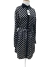 Vestido Moschino Couture Polka Dot Preto Tam.M
