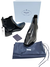 Bota Prada Chelsea Logo Brushed Leather Preta 39Br na internet