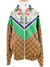Jaqueta Gucci Flora Print Trucker Monograma Tam.M - comprar online