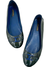 Sapatilha Louis Vuitton Oxford Ballerina Logo Patent Leather Verde 37BR na internet