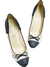 Sapato Chanel Beige Light Navy Logo Pump 37BR na internet