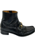 Bota Gucci Horsebit Bee Embroidered Preta 40BR